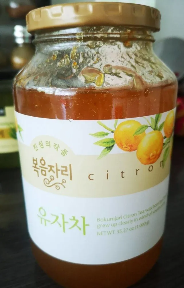 Gelée pour thé au citron
