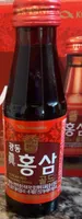 Korean red gingseng drink