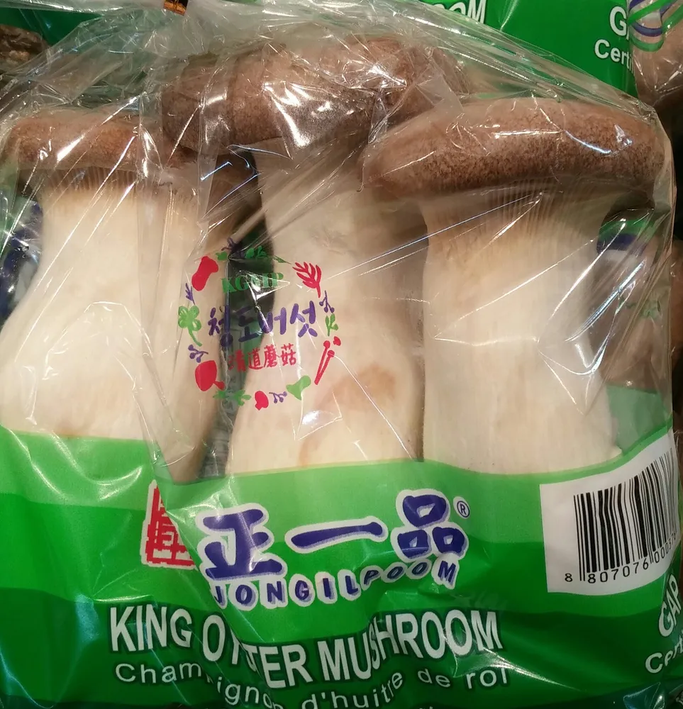 King Oyster Mushroom Average