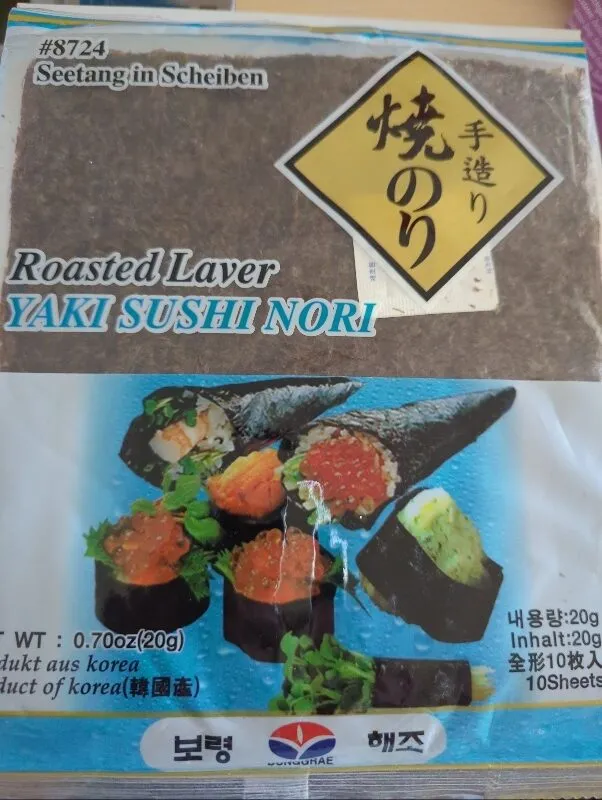 Yaki Sushi Nori