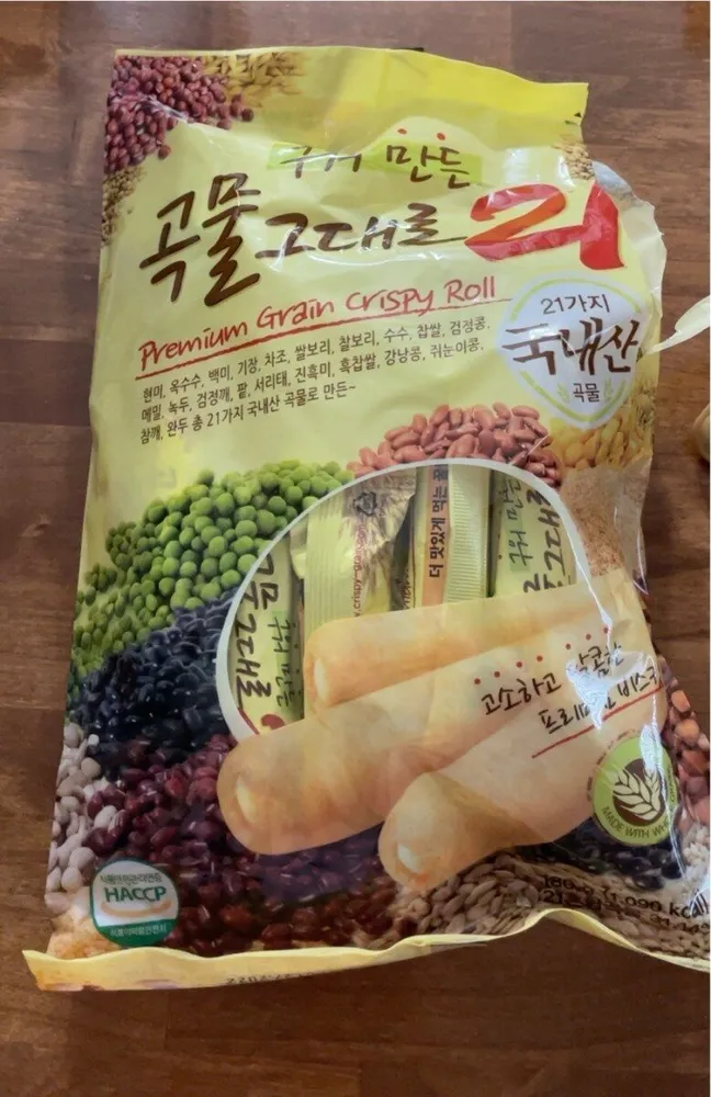 Gaemi Food Premium 21 Grains Crispy Roll 180G