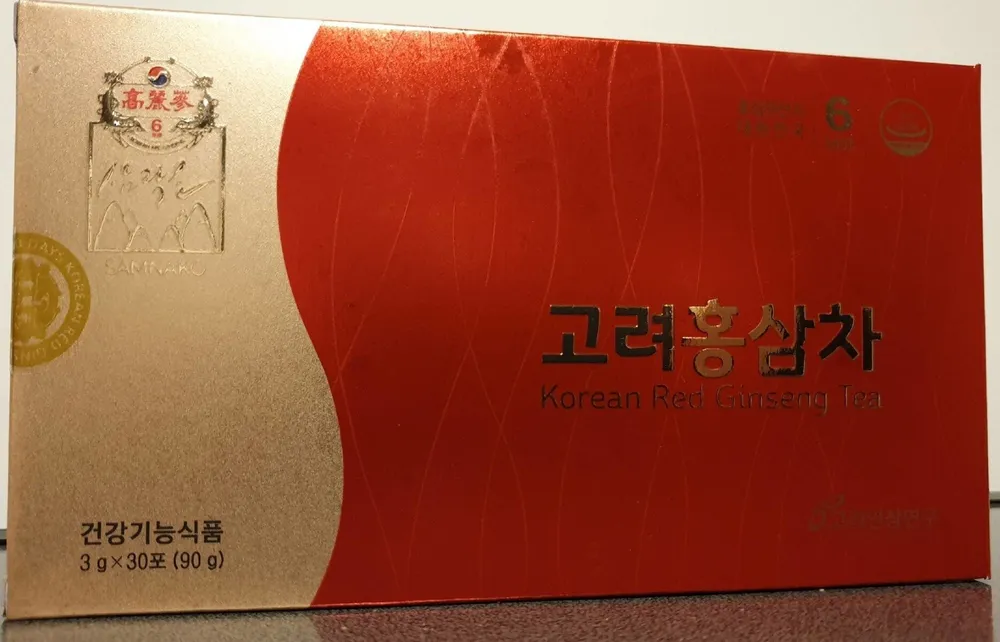 Ginseng soluble rouge