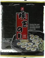 Yakisushi Nori, Algenblätter, Ca 25 g (10 Stück)