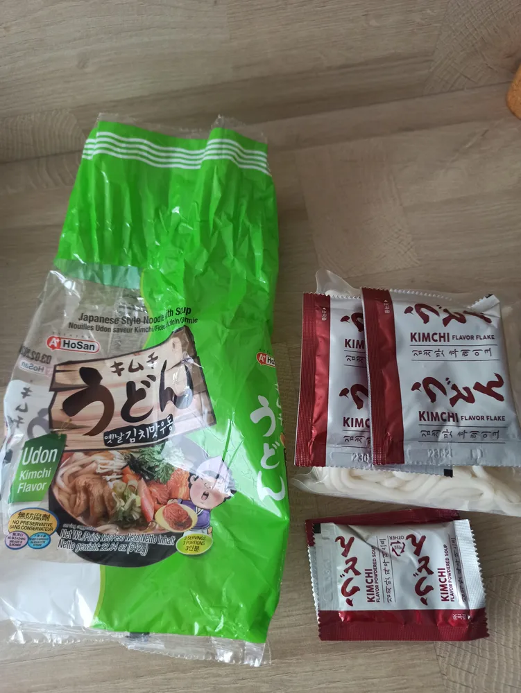 Nouilles Udon Saveur Kimchi