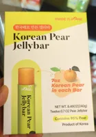 Korean pear jelly bar