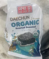 Organic roasted seaweed