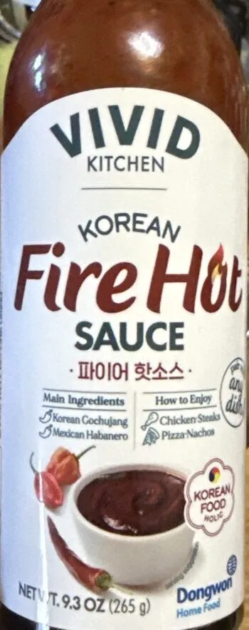 Korean Fire Hot Sauce