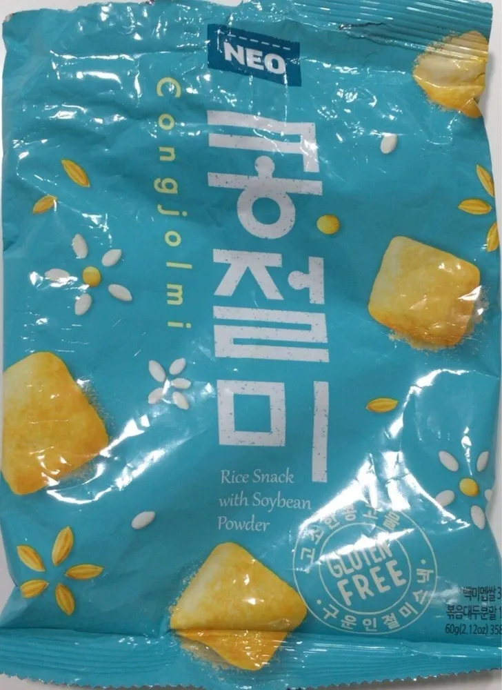 Neo Congjiolmi Rice Snack With Soybean Powder (gluten Free)