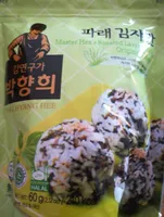 Master hee's roasted laver snack original flavor