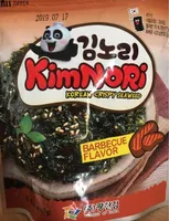 Korean crispy seaweed (barbecue flavor)