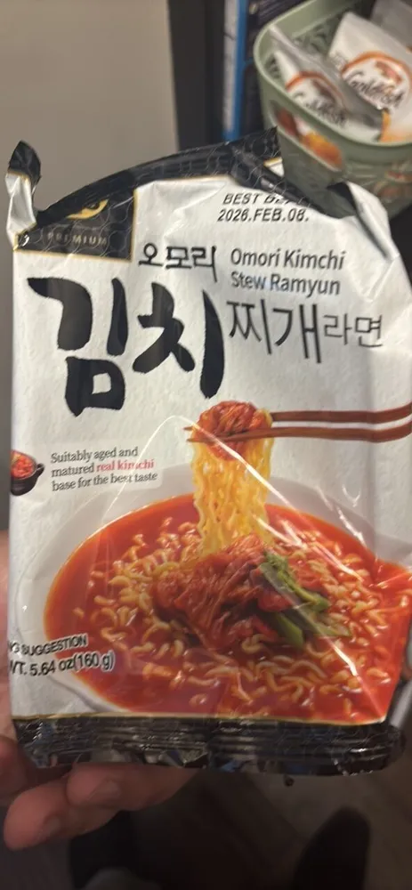 Omori kimchi stew ramyun
