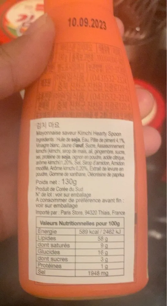 Kimchi mayo
