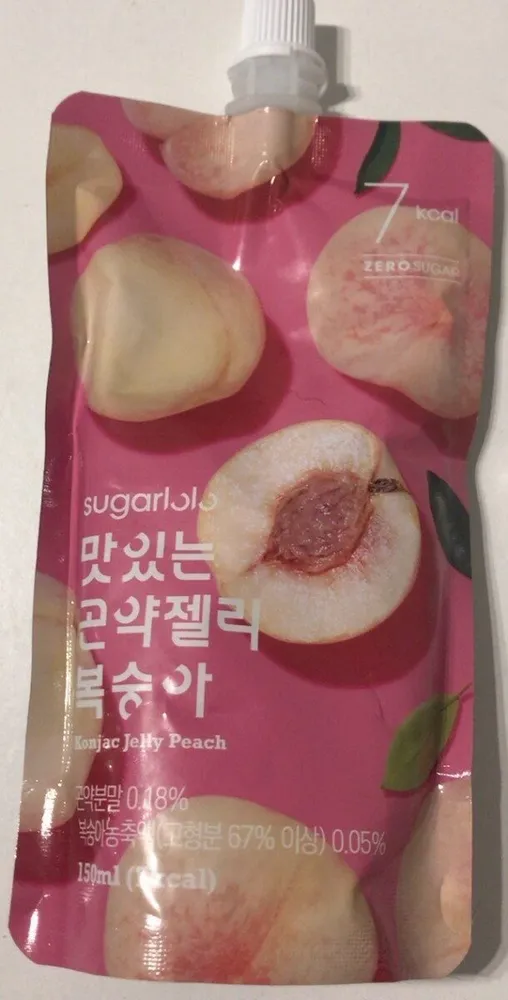 Konjac Jelly Peach