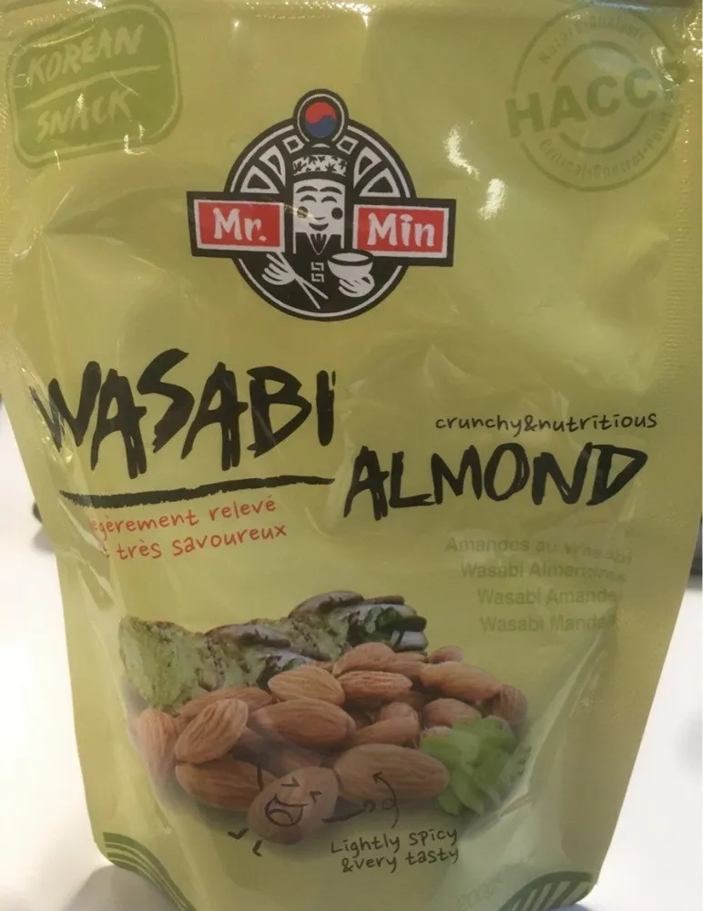 Amandes au wasabi