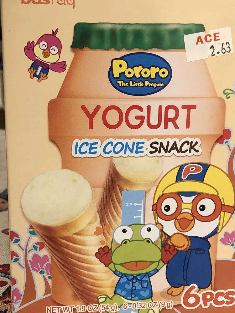 Ice cone snack
