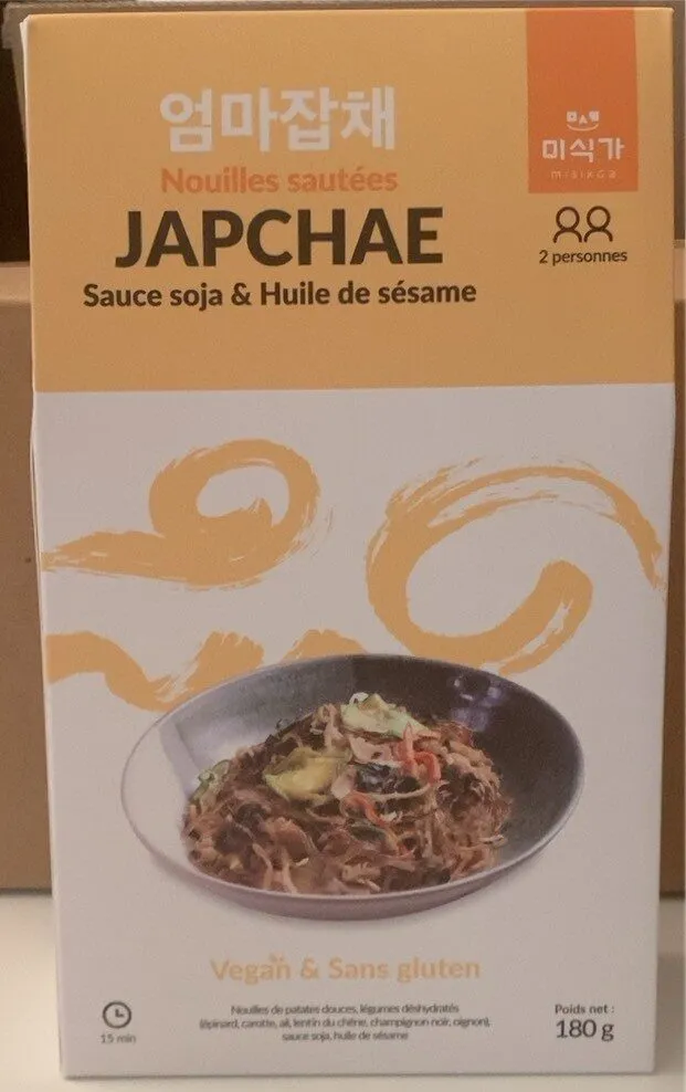 Nouilles sautées Japchae