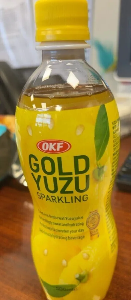 Gold Yuzu Sparkling