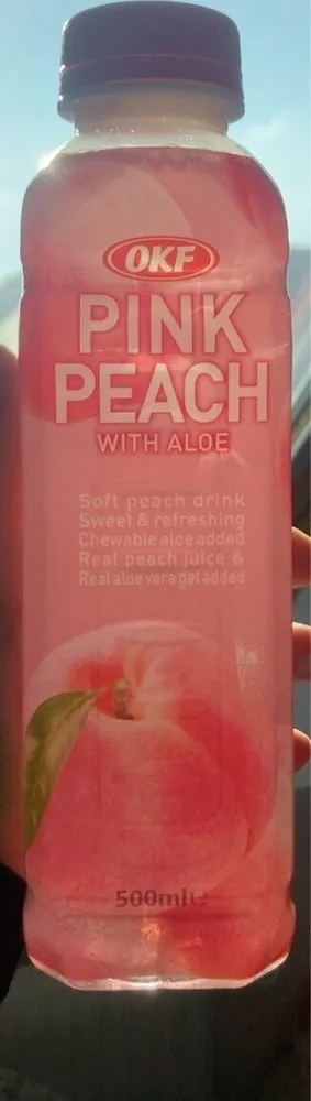 Pink peach with aloe