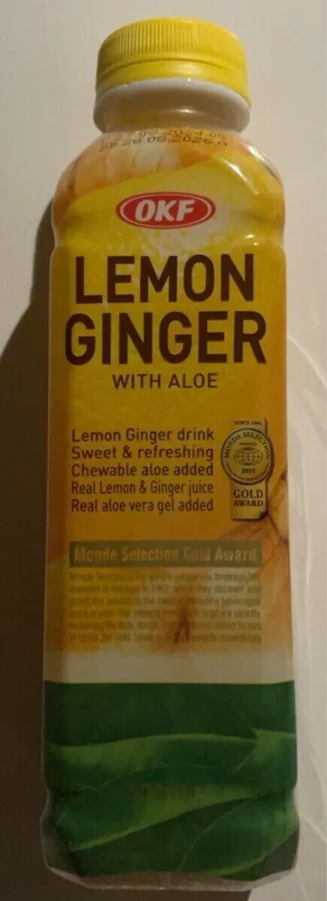Lemon Ginger with Aloe