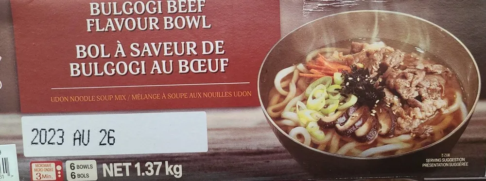 Bol bulgogi boeuf