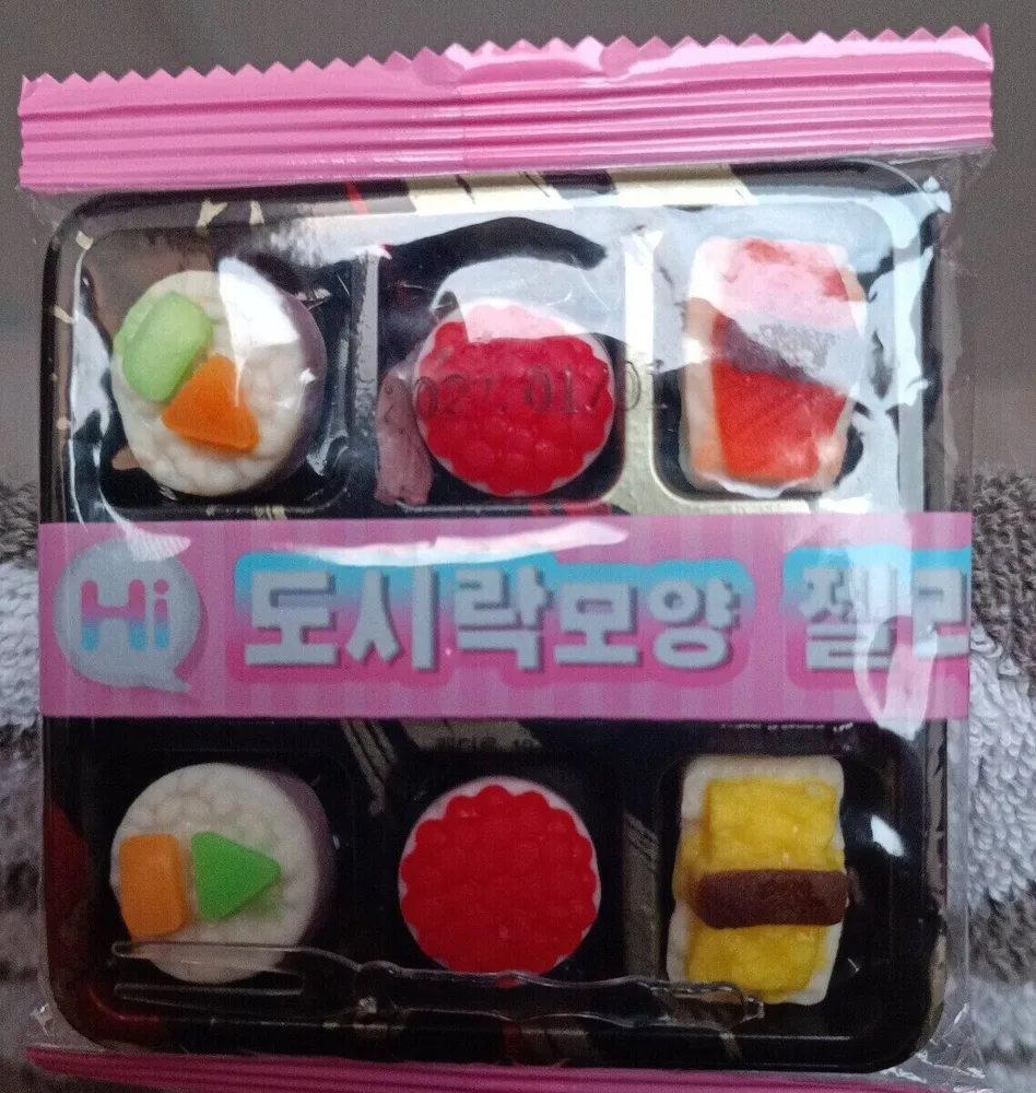 Bonbons en forme de sushi