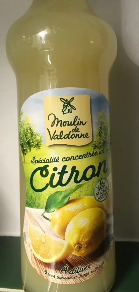 Spécialité concentrée au citron