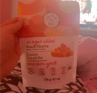 Peach hearts