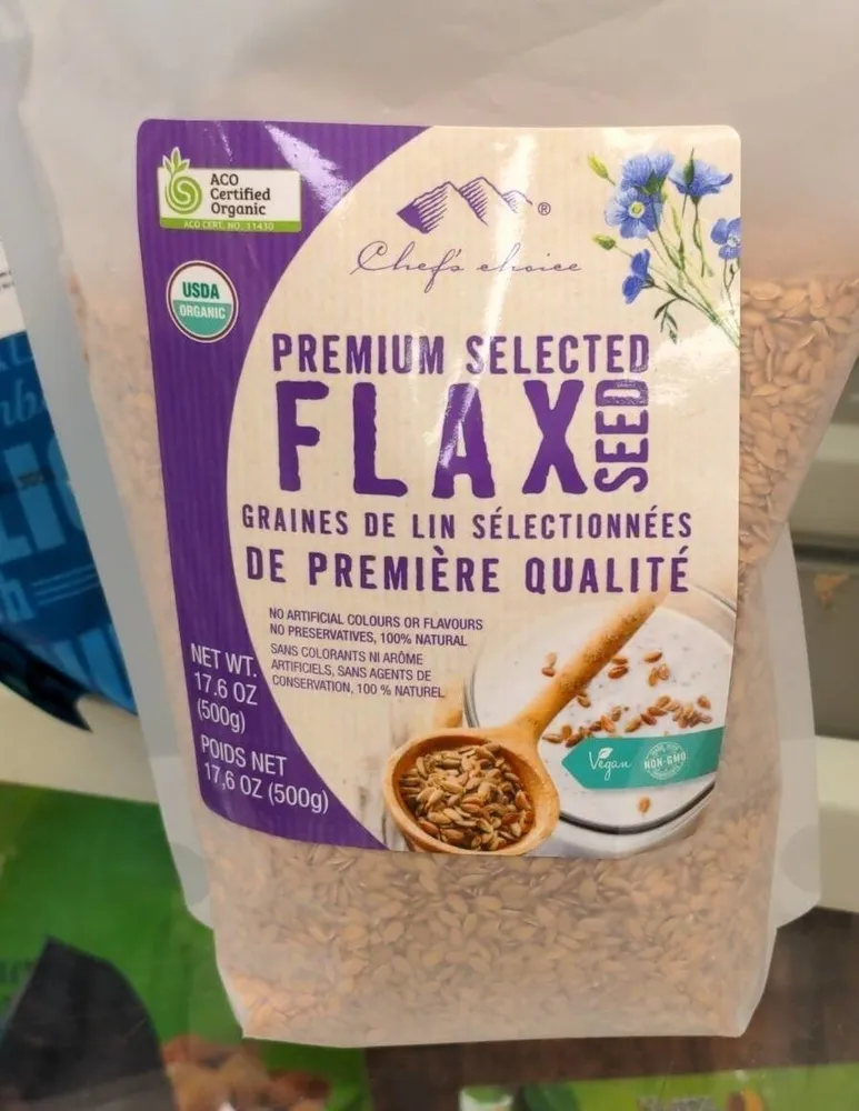 Premium selected flax seeds