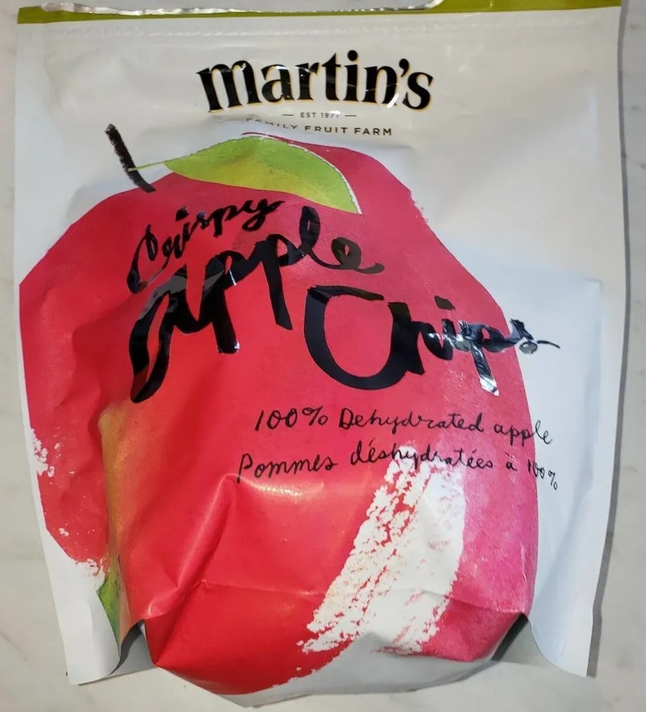 Crispy apple chips