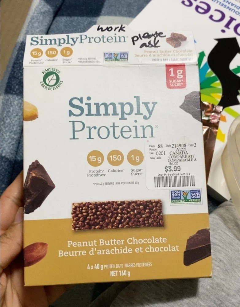 Peanut butter protein bars