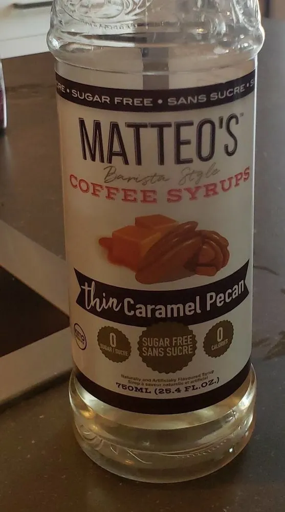 coffee syrup