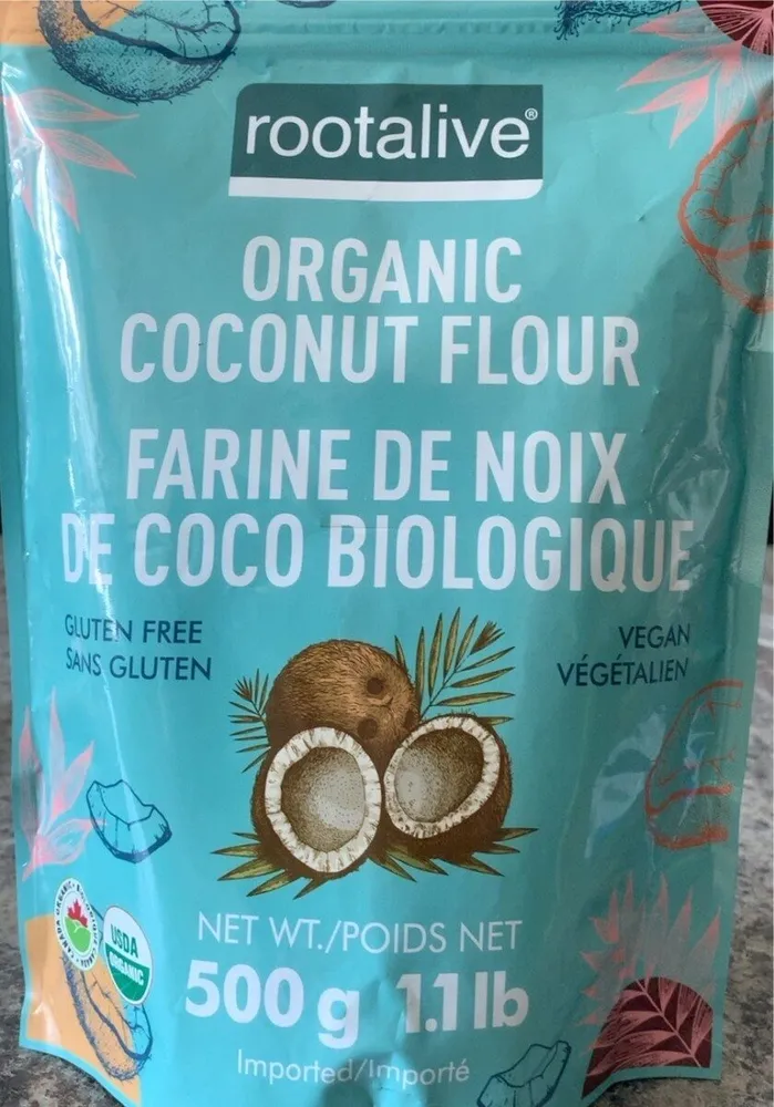 Organic coconut flour