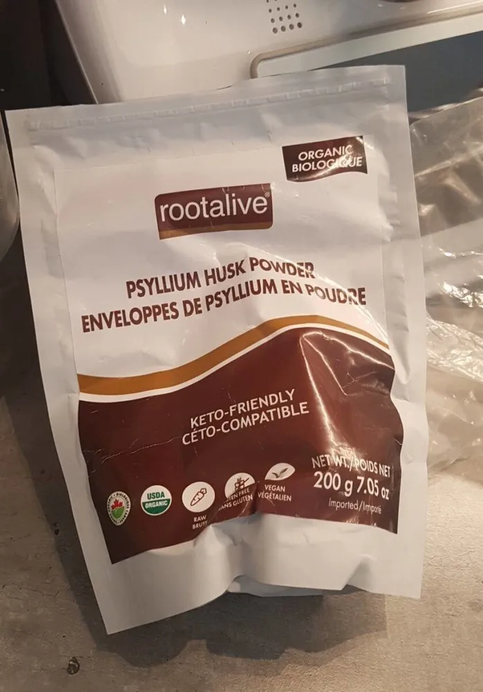Enveloppes de Psylium en poudre