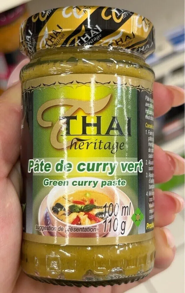 Pâte de curry vert