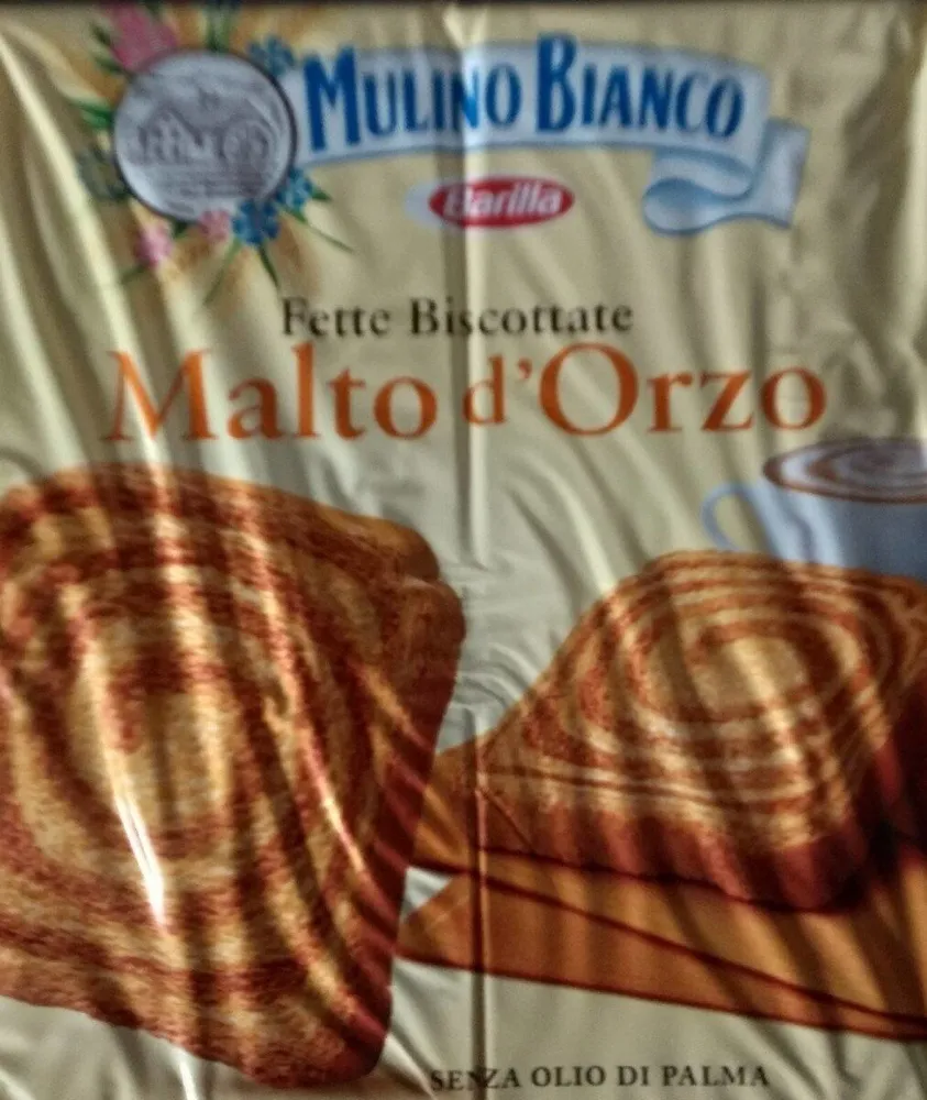 Fette biscottate malto d'orzo