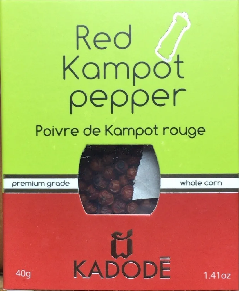 Poivre de Kampot rouge