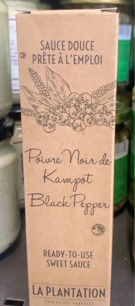 Poivre noir de Kampot black pepper