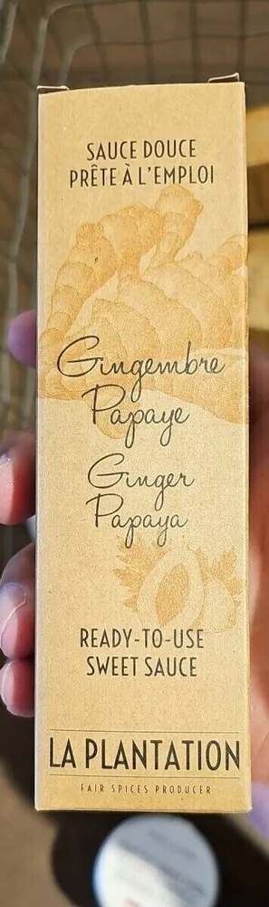 Sauce gingembre papaye