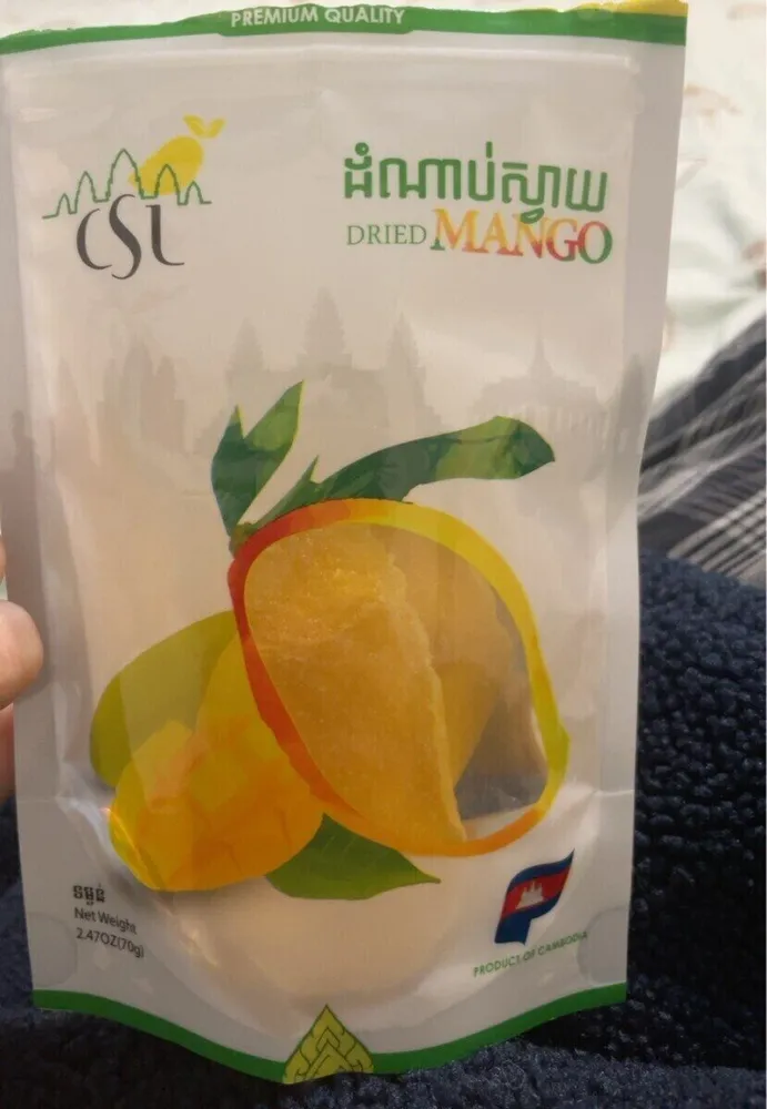 Dried mango
