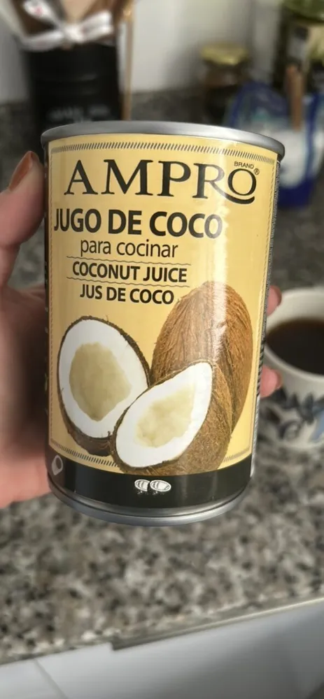 Jugo de coco