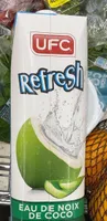 Refresh eau de noix de coco avec aloe vera