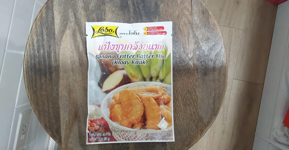 Lobo banana fritter batter mix