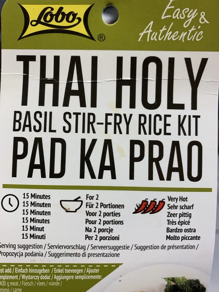 Thai Holy Basil Stir-fry Rice Kit