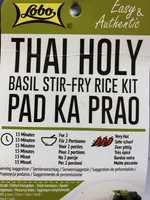 Thai Holy Basil Stir-fry Rice Kit