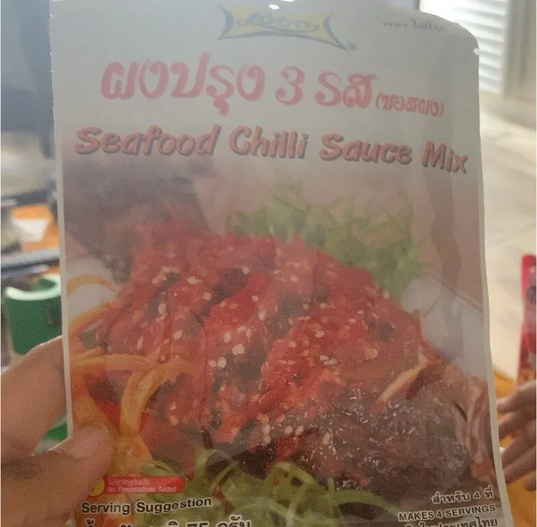 Seafood chilli sauce mix