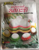 Coconut flavour agar dessert mix