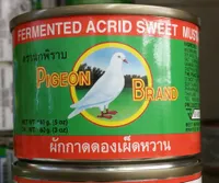 Fermented acrid sweet mustard