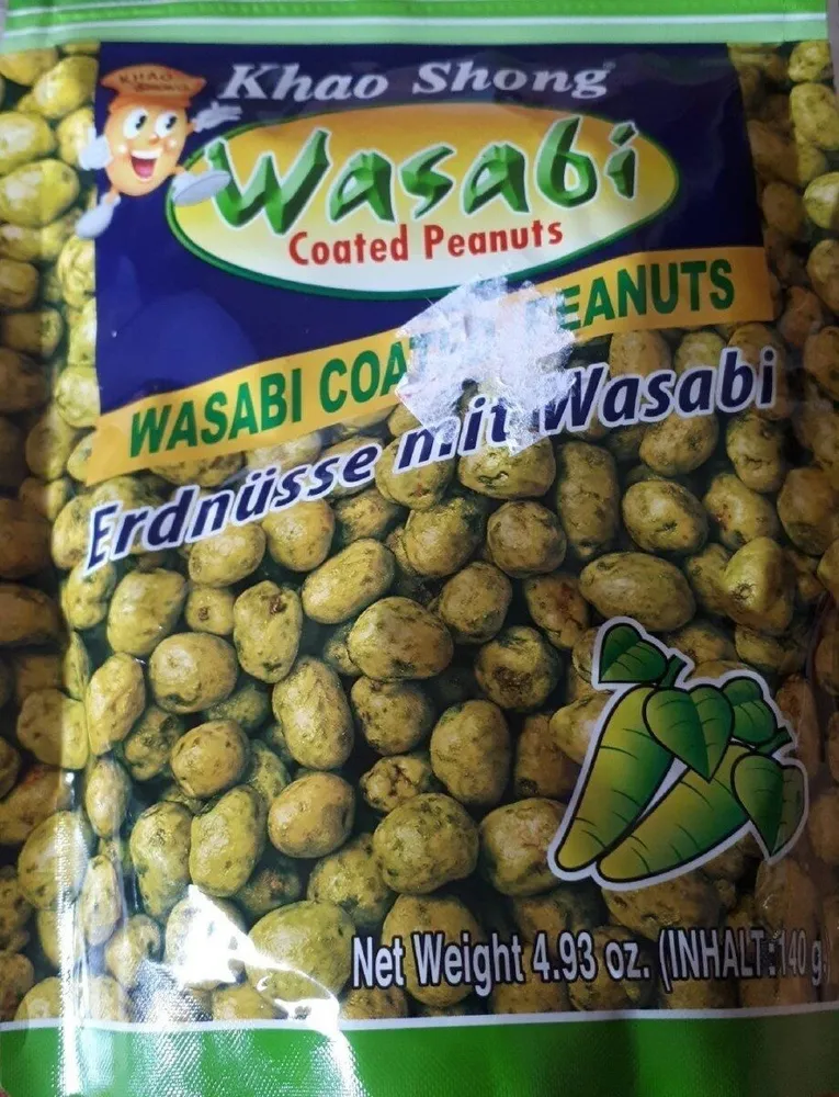 Wasabi Coated Peanuts