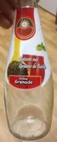 Boisson aux graines de basilic arôme grenade