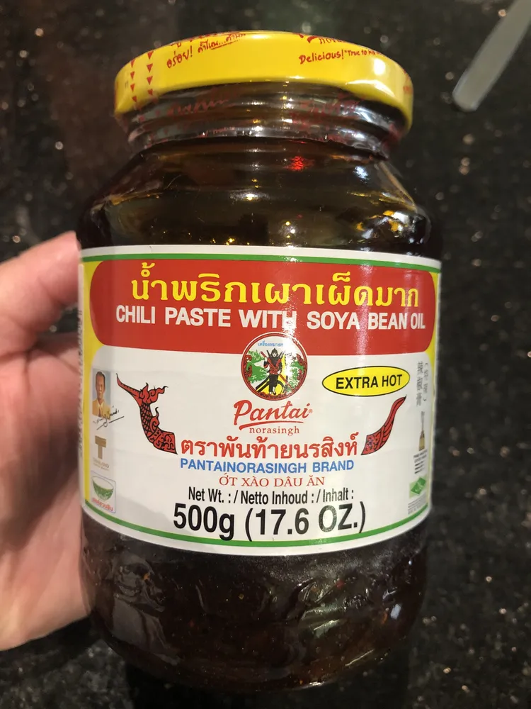 Chili paste with soja bean